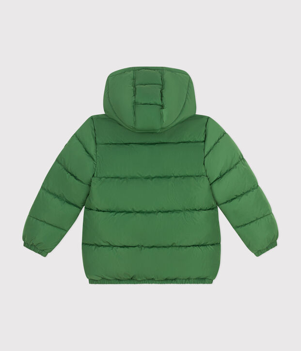 Piumino bambino unisex verde