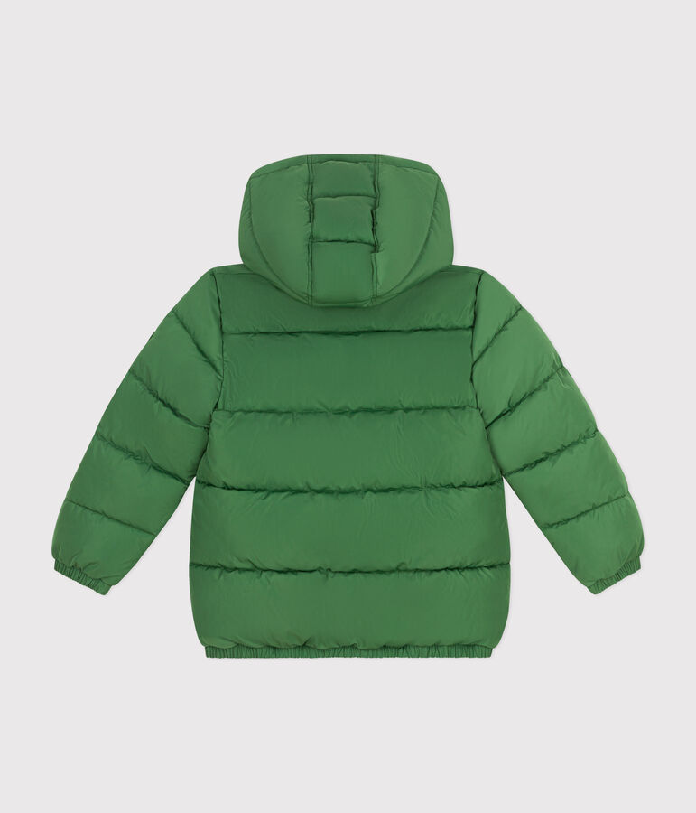 Piumino bambino unisex verde