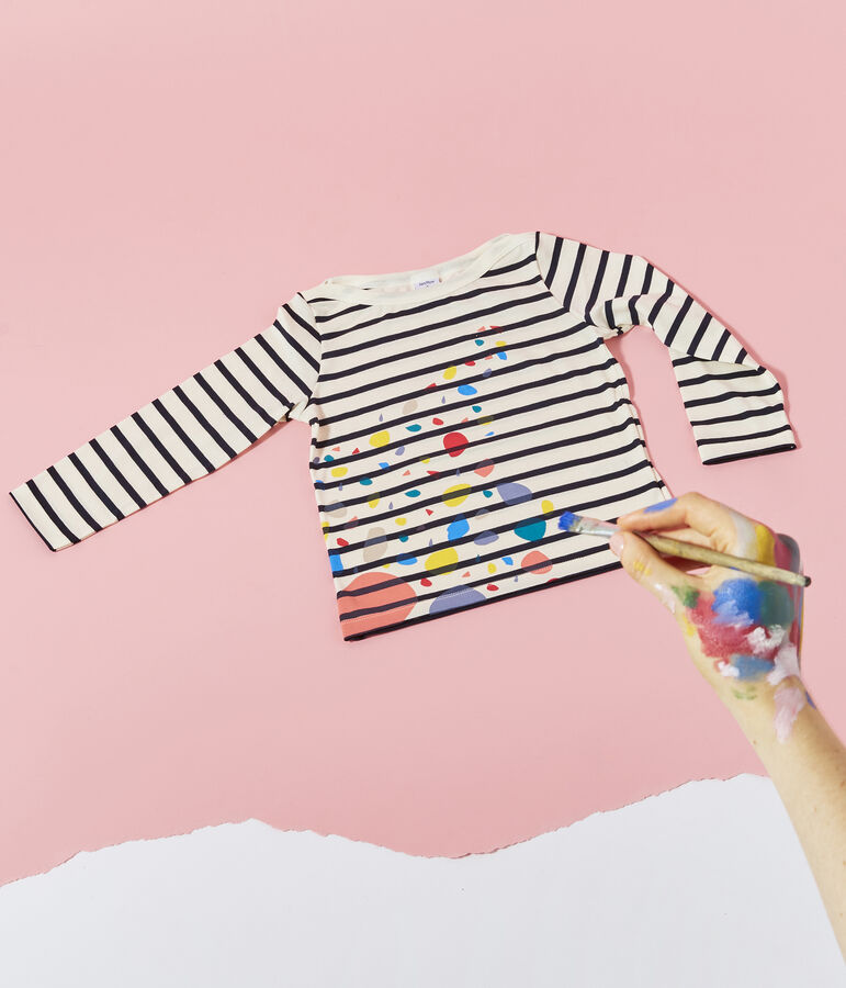 Marini&egrave;re bambino unisex bianco/blu