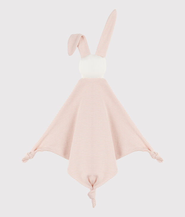 DOUDOU MILLERIGHE IN COTONE rosa/bianco