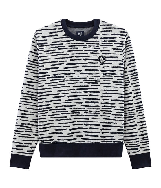 Felpa in collaborazione con Jean Jullien bianco MARSHMALLOW/ DASH CN