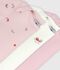 Set di body a maniche corte in cotone con stampa a fiori neonata multicolore