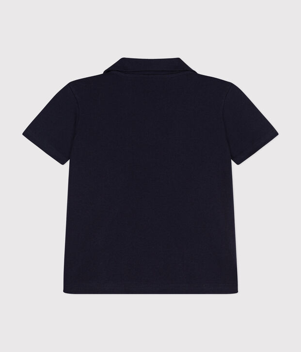 Polo a maniche corte in cotone bambino SMOKING