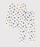 Pigiama bambino unisex in cotone bianco AVALANCHE/ MULTICO