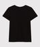 T-shirt LE DROIT girocollo in cotone Donna nero BLACK