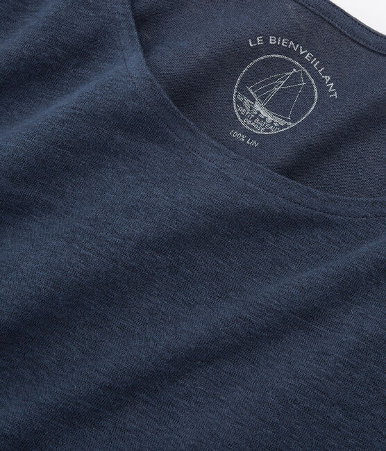 T-shirt maniche lunghe donna in lino HADDOCK