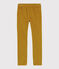 Pantaloni in velluto bambina giallo TOPAZE