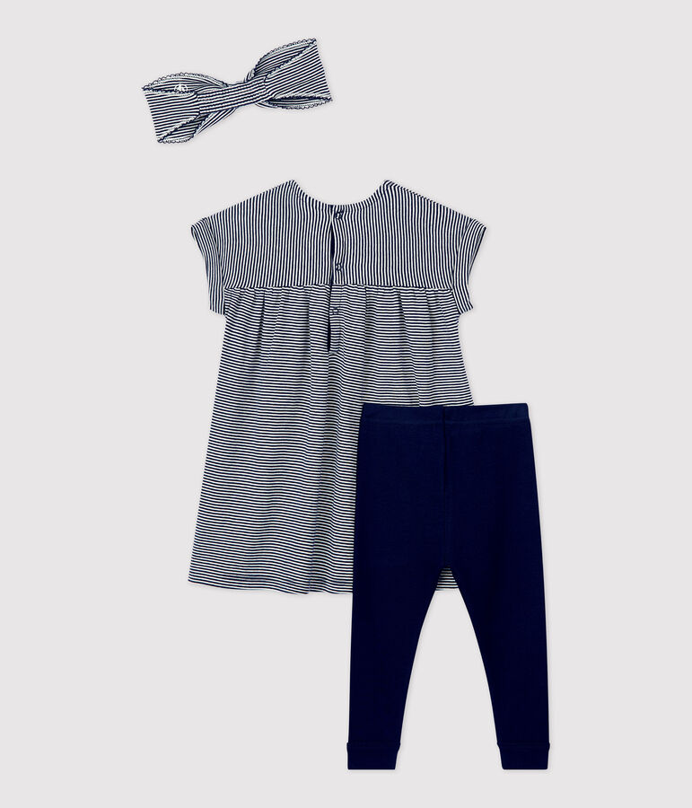 Confezione regalo con 3 articoli per beb&egrave; multicolore