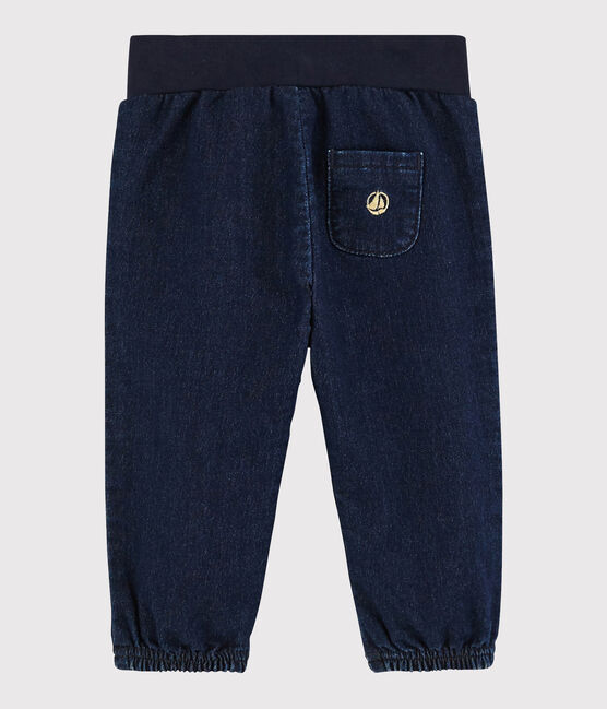 Pantaloni in denim bebè. blu JEAN
