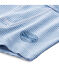 Boxer garçon rayé milleraies blu ALASKA/bianco ECUME