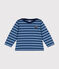 Maglia a righe in cotone spesso neonato blu BEACH/ MEDIEVAL