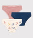 Confezione da 3 slip con monopattino in cotone bambino
