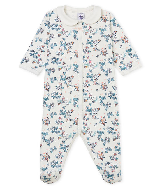 Tutina pigiama bambina bianco MARSHMALLOW/bianco MULTICO