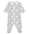 Tutina pigiama bambina bianco MARSHMALLOW/bianco MULTICO