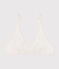 Reggiseno donna in cotone ed elastan bianco MARSHMALLOW