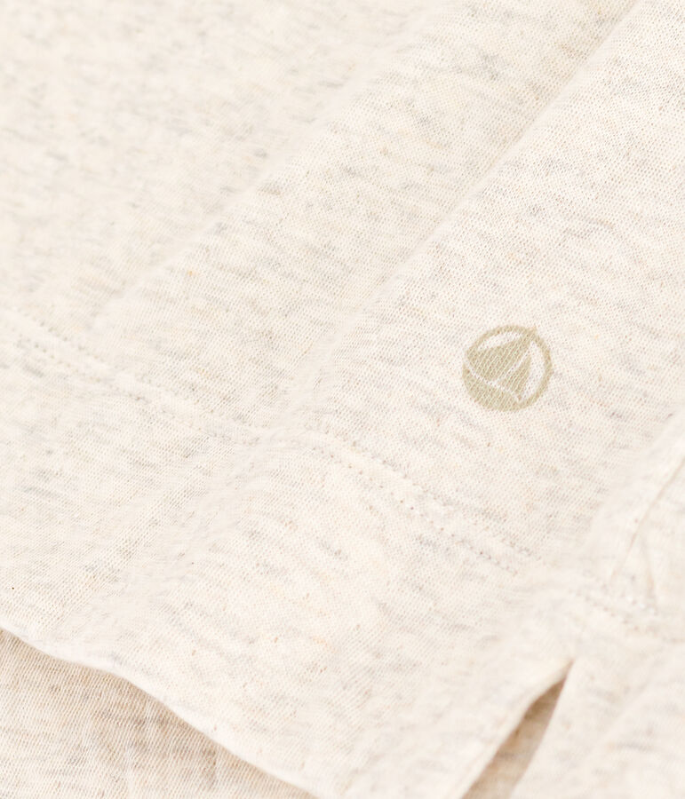 T-shirt LE BOXY in cotone donna beige