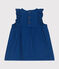 Abito senza maniche in cotone/lyocell neonato blu INCOGNITO