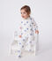 Pigiama in cotone a righe con cuori neonato bianco MARSHMALLOW/bianco MULTICO