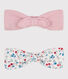 Confezione da 2 fasce in cotone neonata