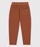 Pantalone in tubique trapuntato bambina / bambino marrone CINA