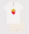 Pigiama corto in cotone con stampa di frutti bambino bianco MARSHMALLOW/bianco MULTICO