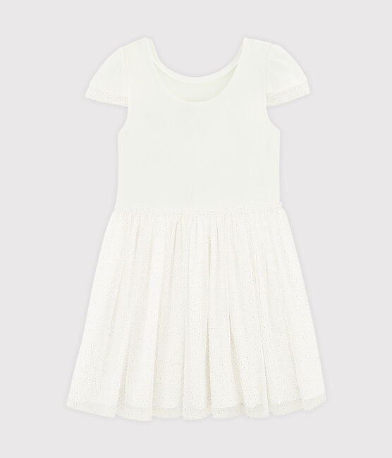 Abito da cerimonia bambina bianco MARSHMALLOW