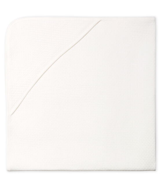Coperta bebè in tubique bianco MARSHMALLOW