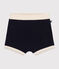 Shorts bebè in spugna blu SMOKING