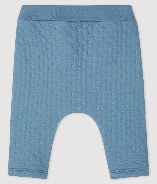 Ghettine beb&egrave; in tubique trapuntato grigio