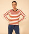 T-shirt LE DROIT girocollo in cotone Donna FAMEUX/ AVALANCHE