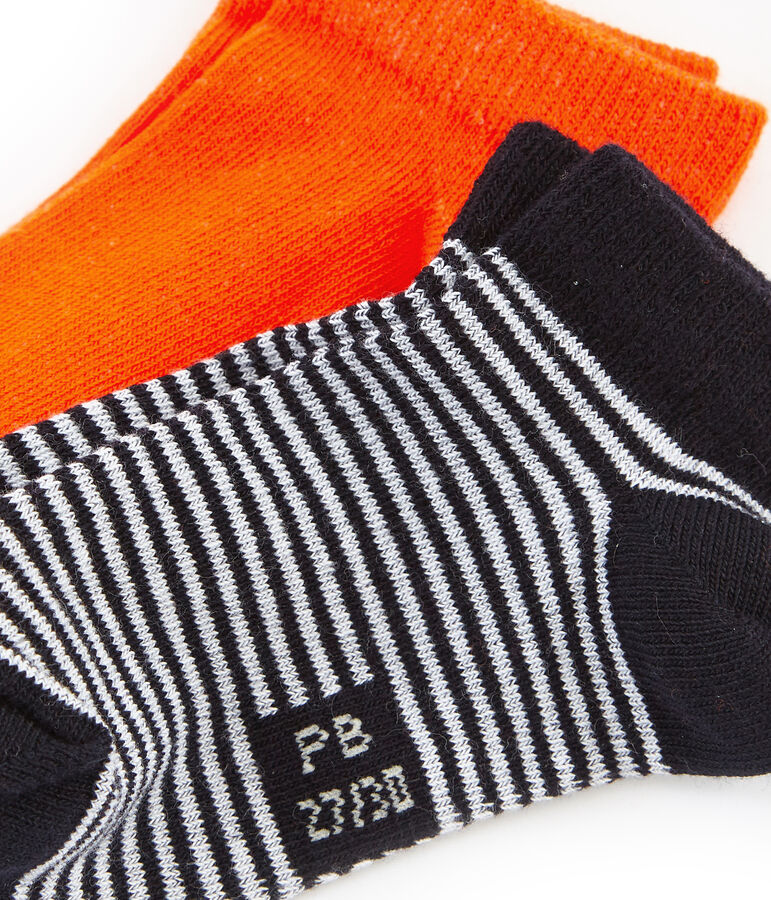 Confezione da 2 paia di calzini bambino multicolore