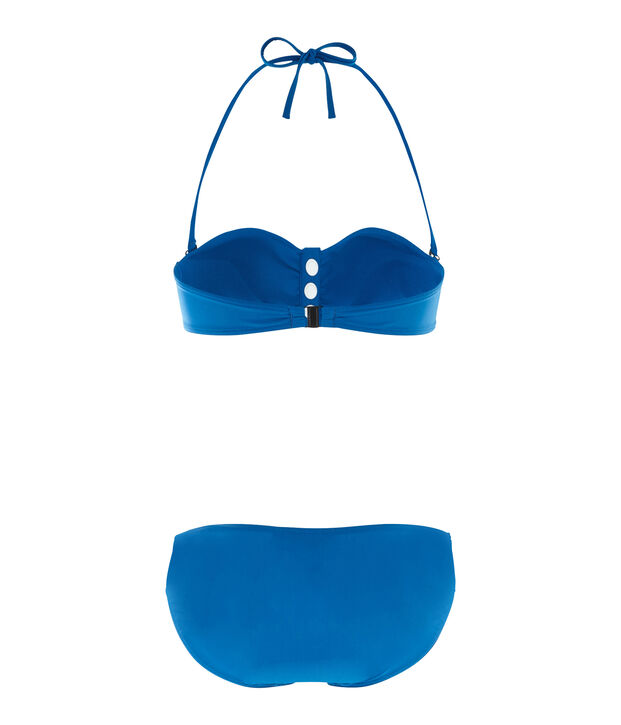 Costume due pezzi donna blu