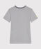 T-shirt L'Iconique Monsieur Madame in cotone donna. bianco MARSHMALLOW/blu SMOKING
