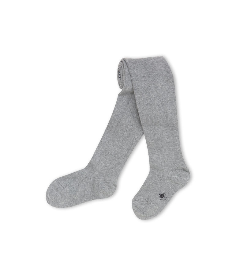 Collant per bambina grigio