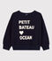 Felpa unisex blu SMOKING