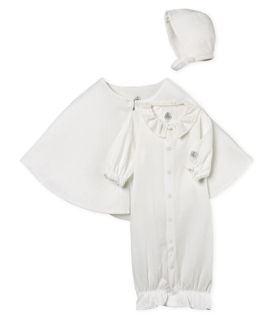 Cofanetto 3 pezzi cerimonia bebè unisex variante 1