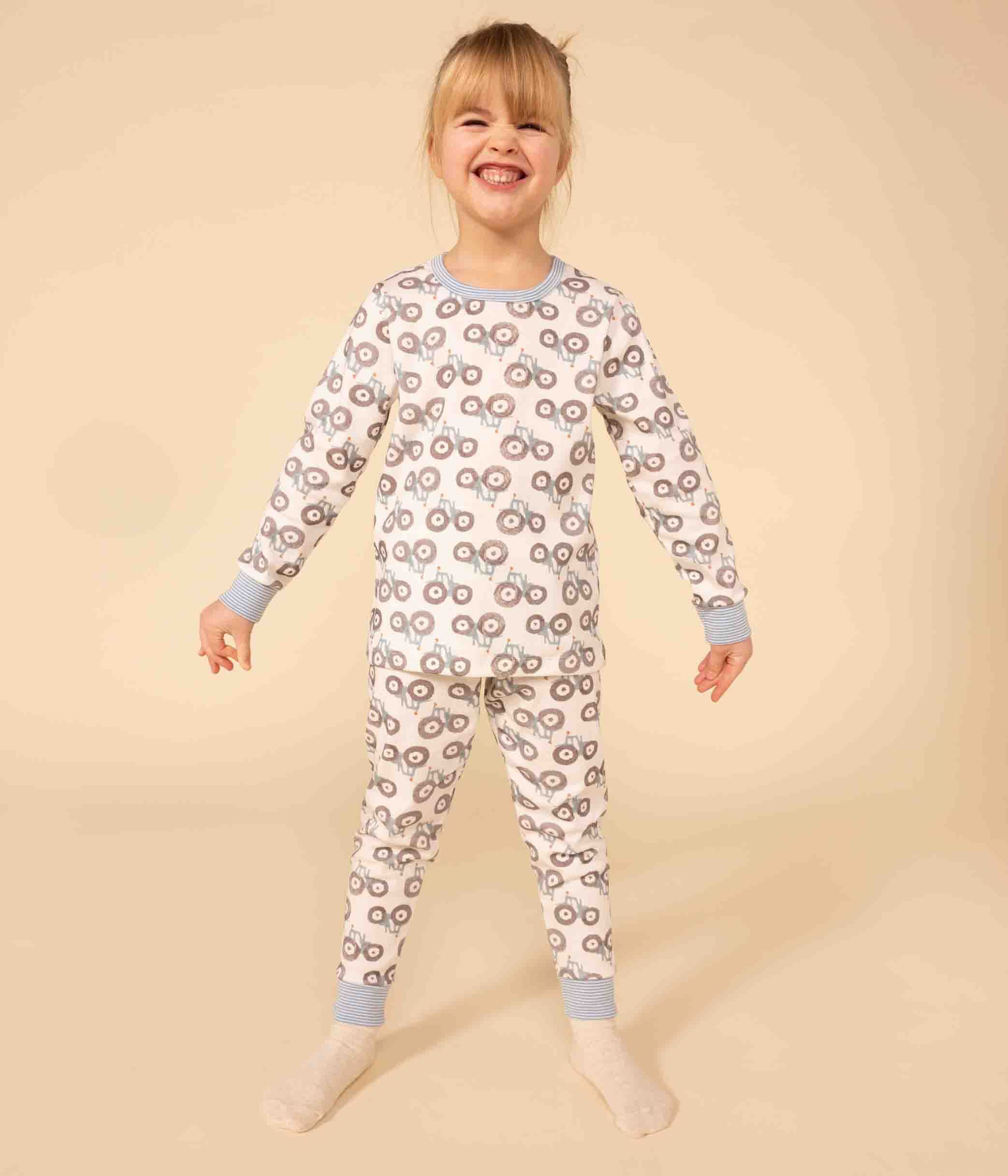 Petit Bateau Pigiama Maniche Lunghe Donna - Stampa Marshmallow, Cotone, Taglia S - Foto 3