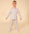 Pigiama trattore bambino unisex in cotone bianco MARSHMALLOW/bianco MULTICO