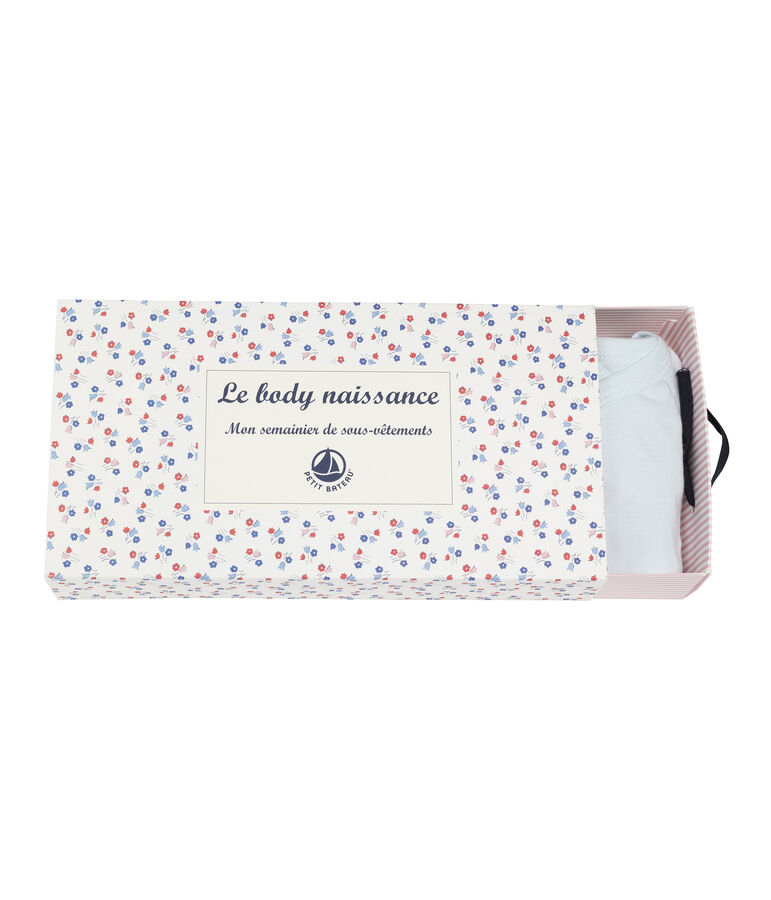 Confezione da 5 body nascita beb&egrave; femmina variante 1