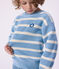 Pullover in maglia bambino blu FLO/ MILK