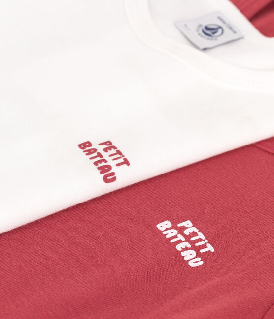 Set da 2 T-shirt a maniche corte in cotone bambino variante 4