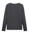 T-shirt maniche lunghe donna in cotone sea island grigio MAKI