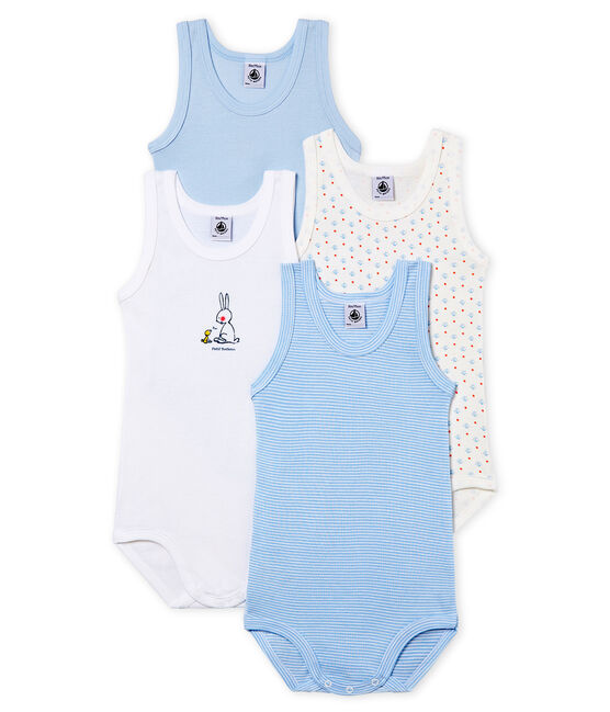 4 body senza maniche bebè bambina variante 1