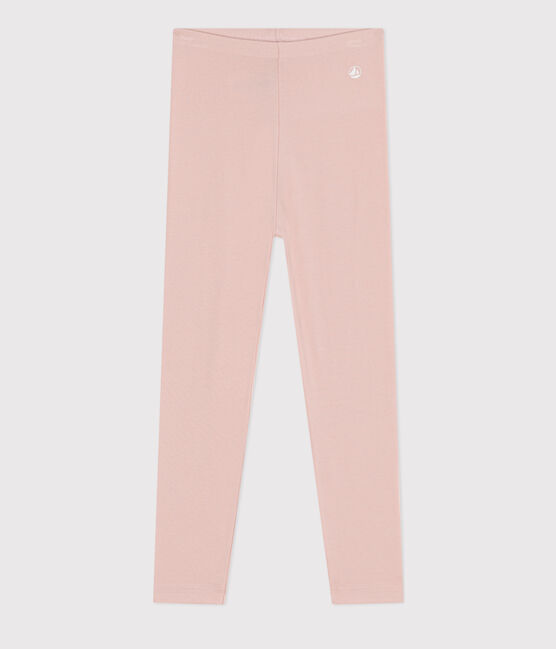 Jeggings bambina in jersey elasticizzato rosa SALINE