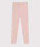 Jeggings bambina in jersey elasticizzato rosa SALINE