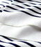 Sciarpa a righe in cotone Donna/Uomo bianco MARSHMALLOW/blu SMOKING