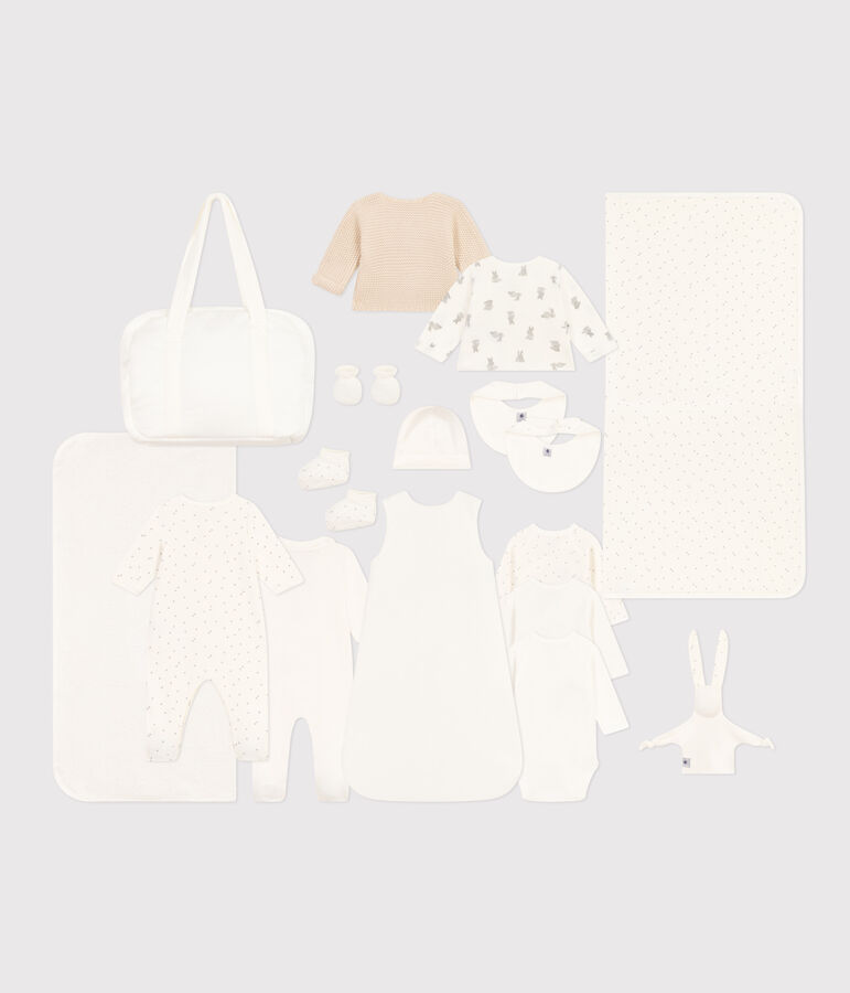 Borsa maternit&agrave; in cotone multicolore