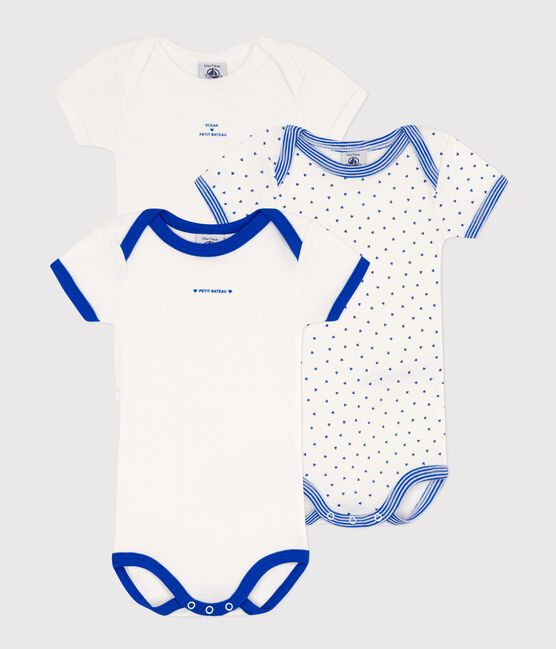 Confezione da 3 body manica corta in cotone variante 1