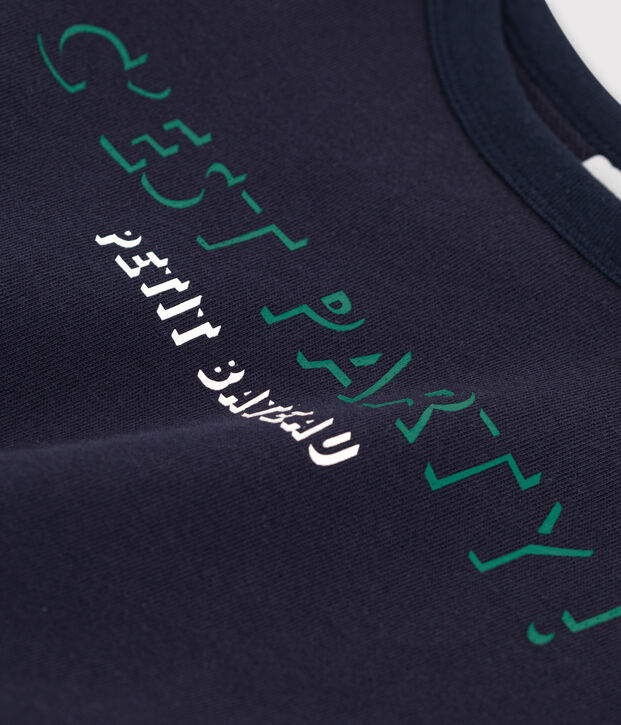 Felpa stampata in molleton bambina / bambino SMOKING