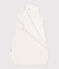 Sacco nanna neonato in cotone con stampa TOG 1 bianco MARSHMALLOW/bianco MULTICO
